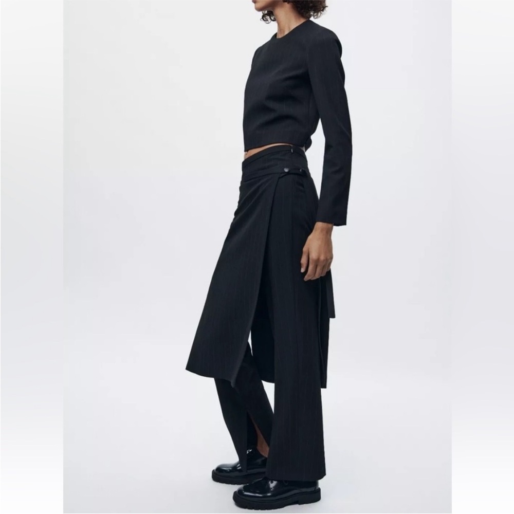 Zara Elegant Black Women's Pareo black pants